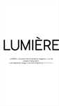 Mobile Screenshot of lumiere.com