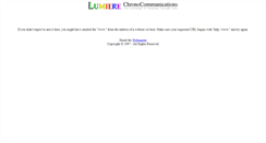Desktop Screenshot of lumiere.net